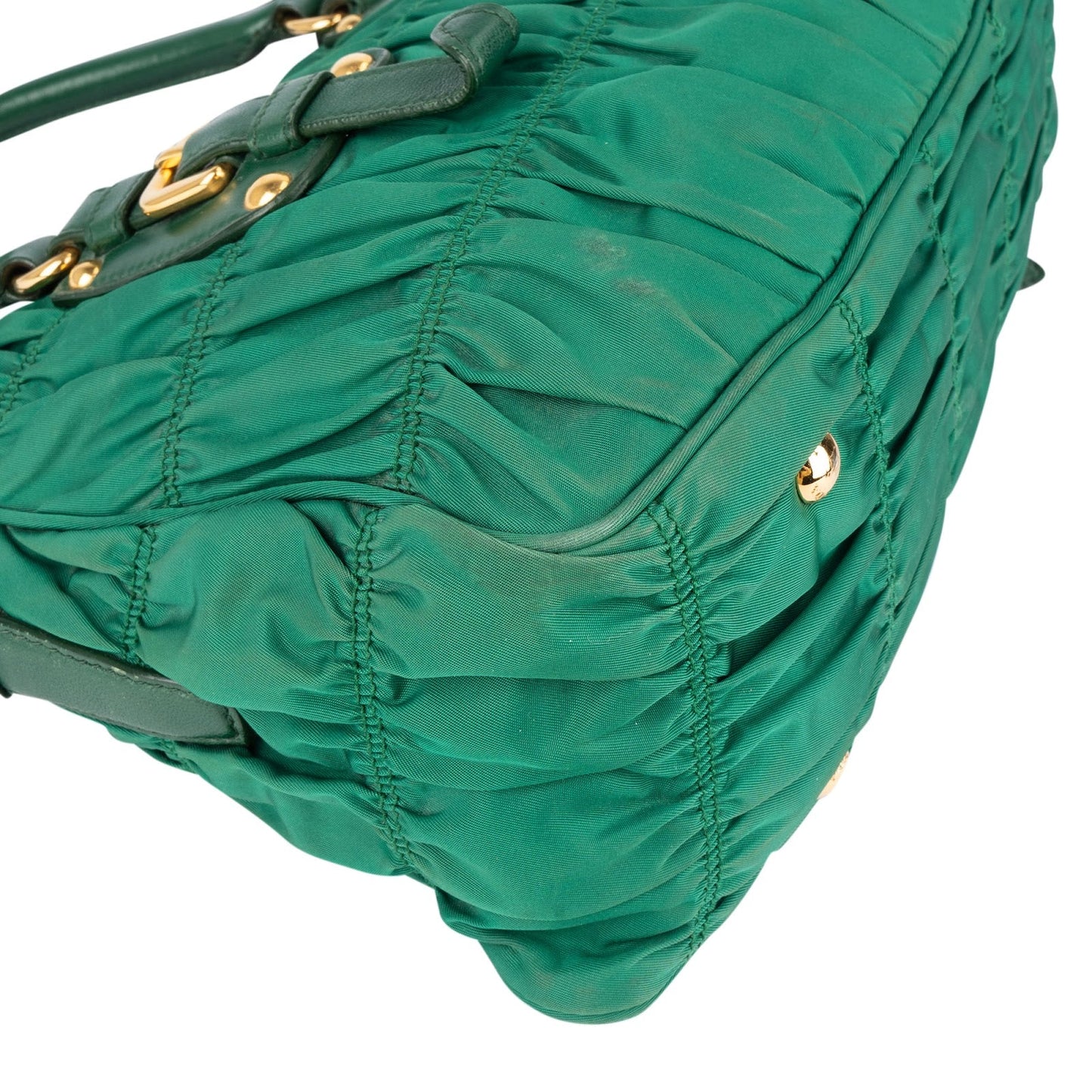 Prada Quilted Nylon City Handbag