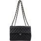 Chanel Quilted Caviar Leather Jumbo Single Flap Crossbody Bag