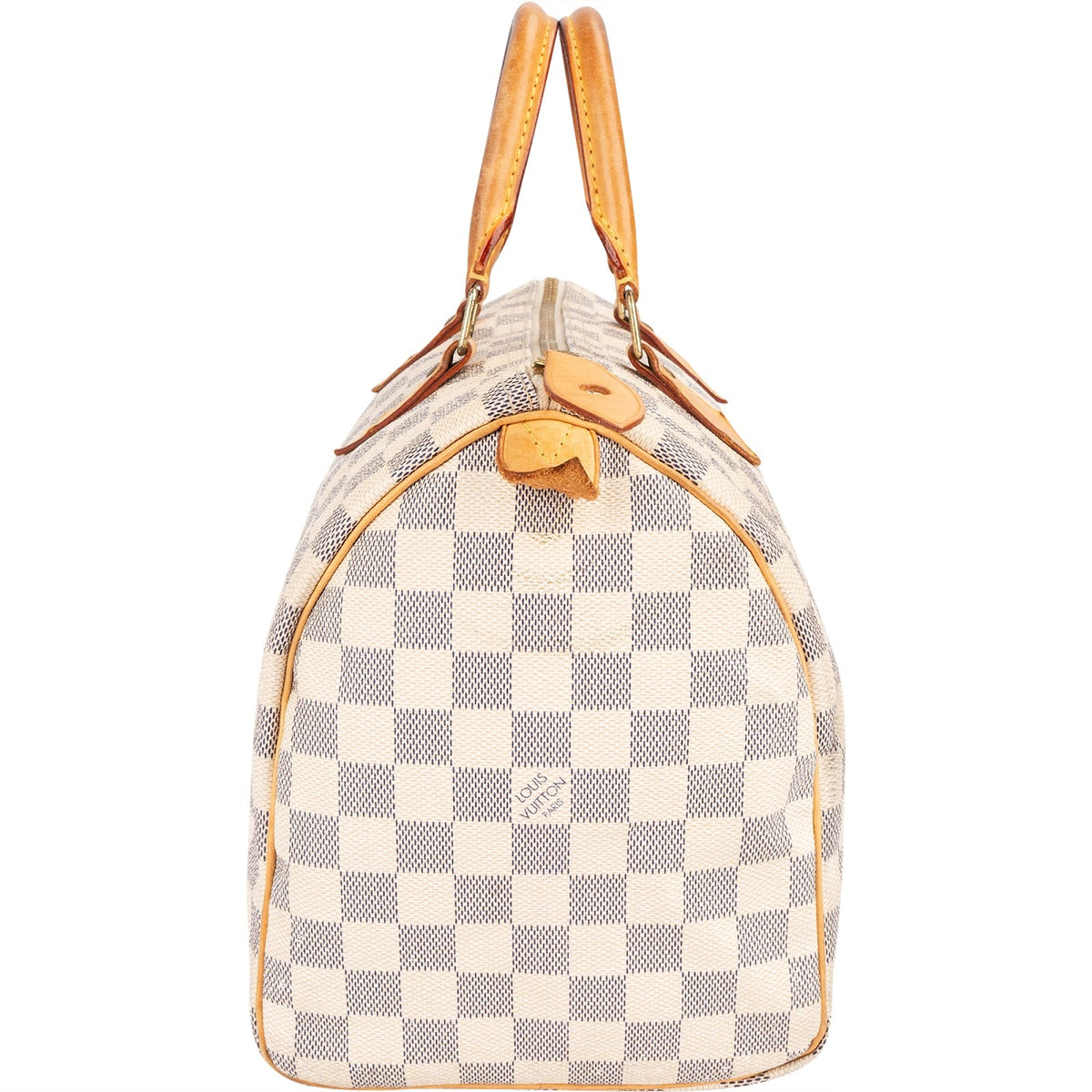 Louis Vuitton Monogram Damier Azur Speedy 30 Handbag