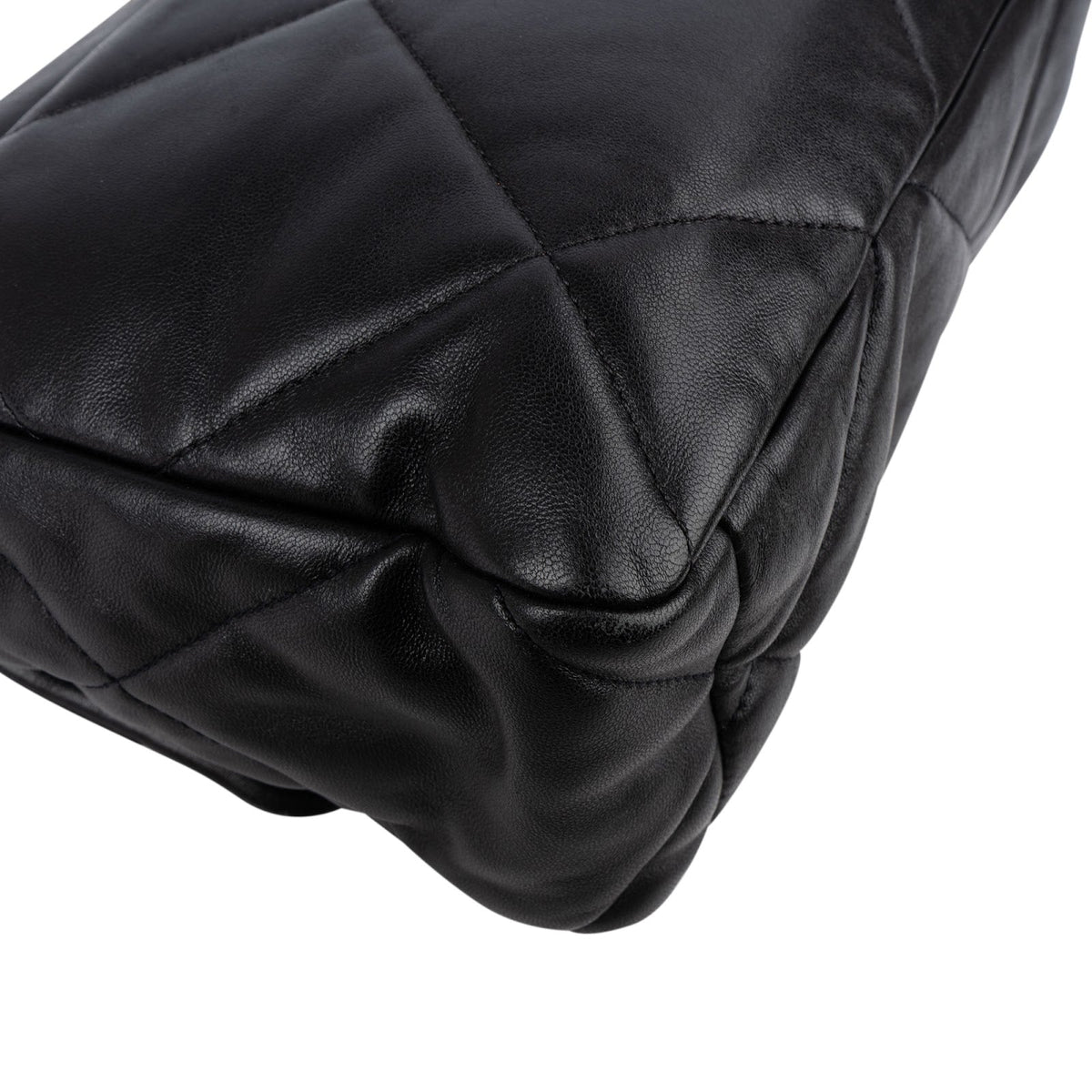 Chanel 19 Quilted Lambskin Leather Jumbo Single Flap Crossbody Bag