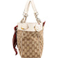 Gucci Monogram GG Canvas Scarf Positiano Handbag