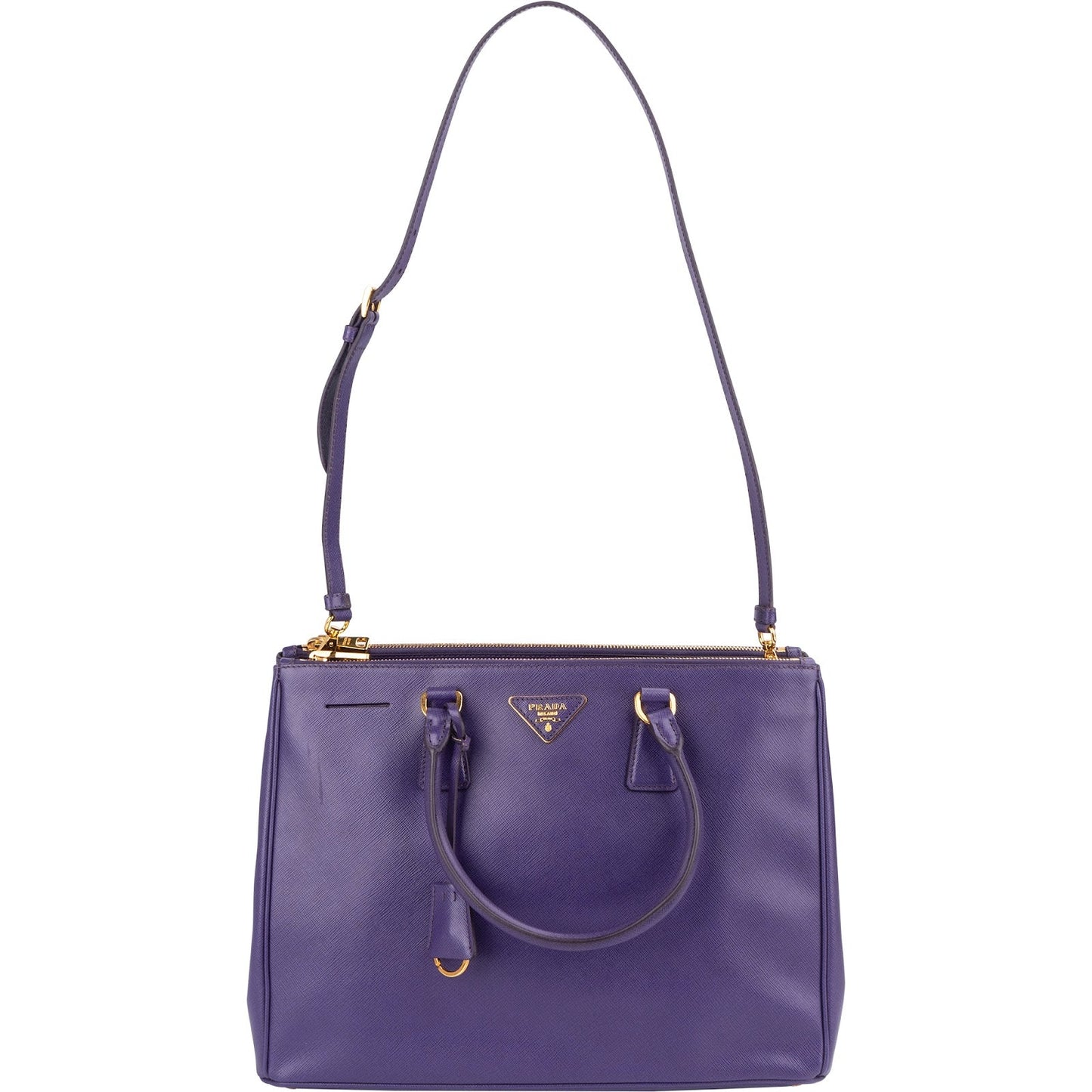 Prada Saffiano Leather Lux Galleria Handbag