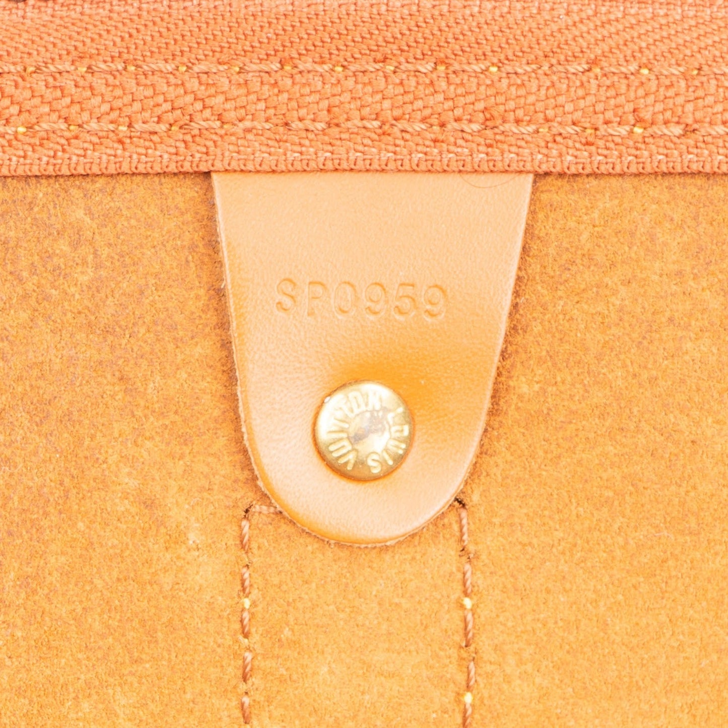 Louis Vuitton Epi Leather Keepall 55 Travel Bag