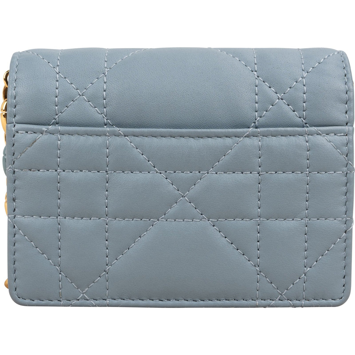 Christian Dior Cannage Calfskin Leather Miss Caro Micro Crossbody Bag