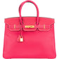 Hermès Rose Tyrien Epsom Leather Birkin 35 Handbag