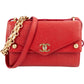 Chanel Envelope Double Flap aus Chevron-Leder – Vorderansicht