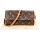 Louis Vuitton Monogram Canvas Twin Pochette PM Crossbody Bag