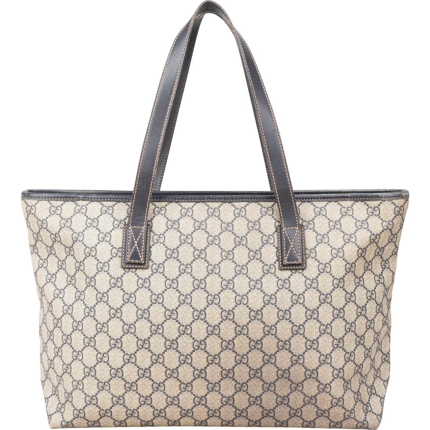 Gucci Monogram GG Plus Supreme Tote Shoulder Bag