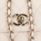 Chanel Quilted Leather Coco Rainbow Top Handle Flap Handbag