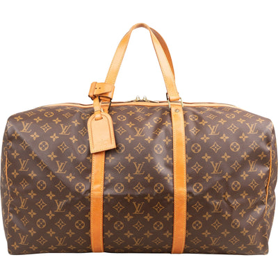 Louis Vuitton Monogram Canvas Sac Souple 55 Travel Bag