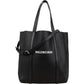 Balenciaga Grained Calfskin Everyday Small Tote Crossbody Handbag