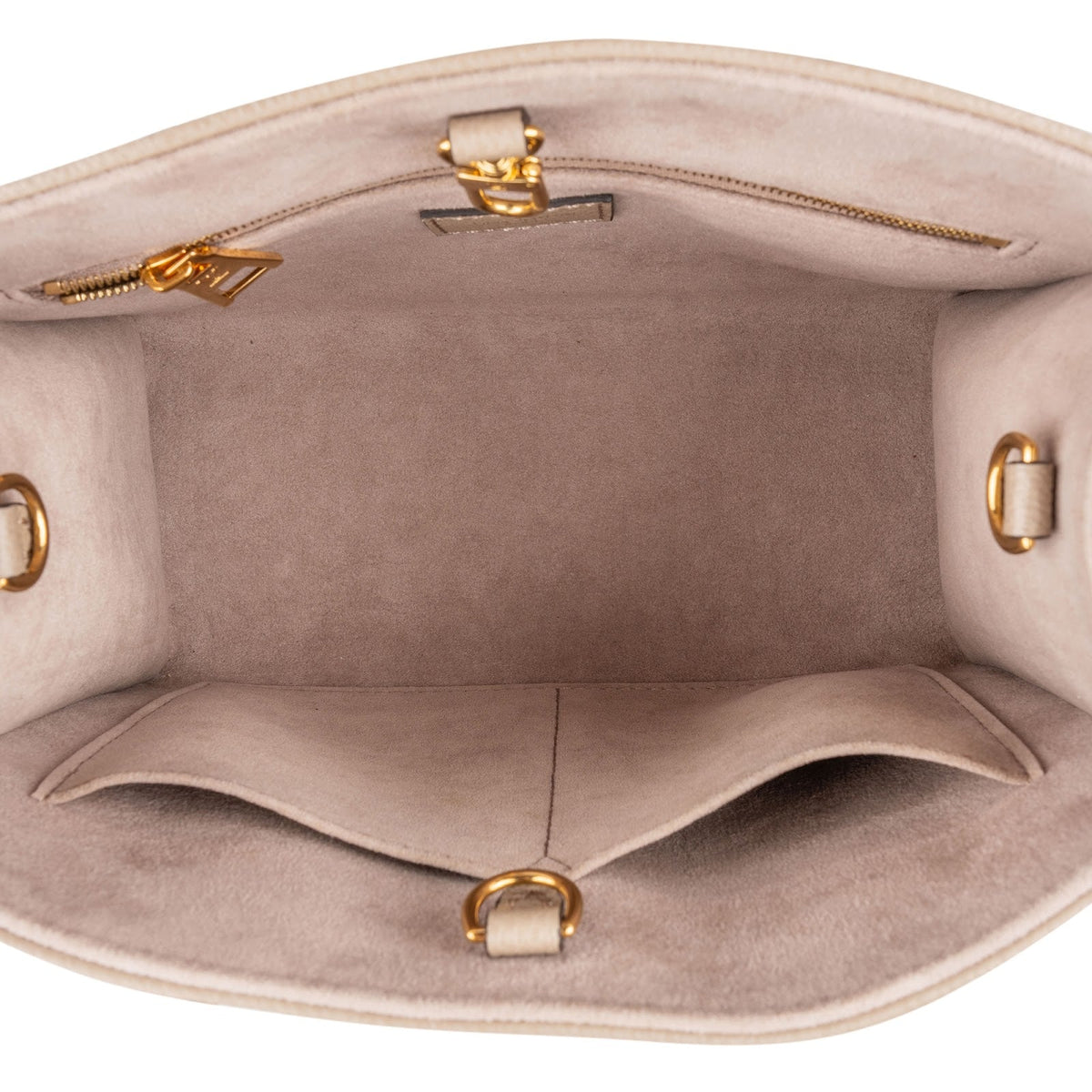 Louis Vuitton Leather Monogram Empreinte Bicolor OnTheGo PM Handbag