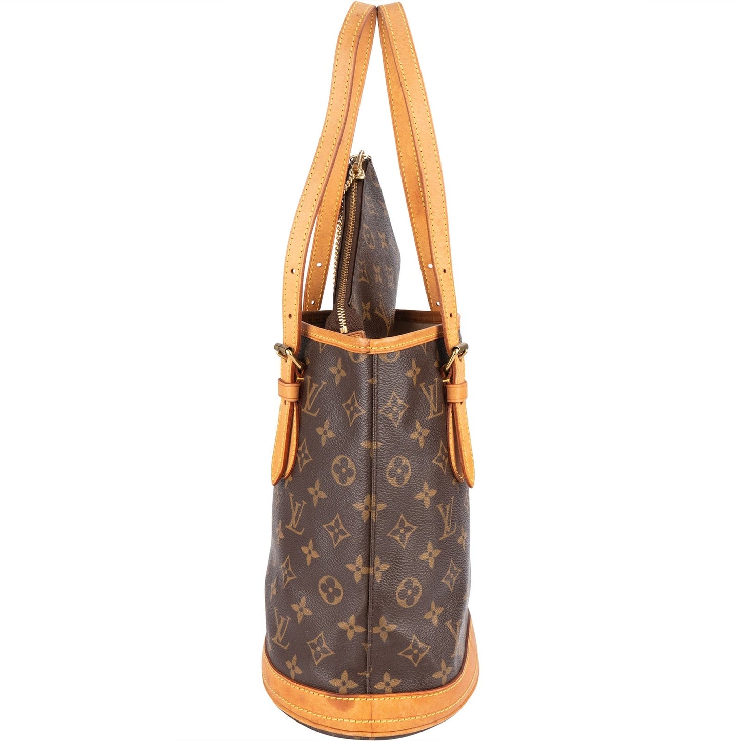 Louis Vuitton Monogram Canvas Bucket PM Shoulder Bag