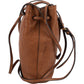 Miu Miu Calfskin Leather Mini Drawstring Bucket Crossbody Bag
