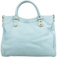 Balenciaga Blue Leather City Handbag