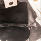 Yves Saint Laurent Suede Leather Rive Gauche Ruffled Hobo Mombasa Shoulder Bag