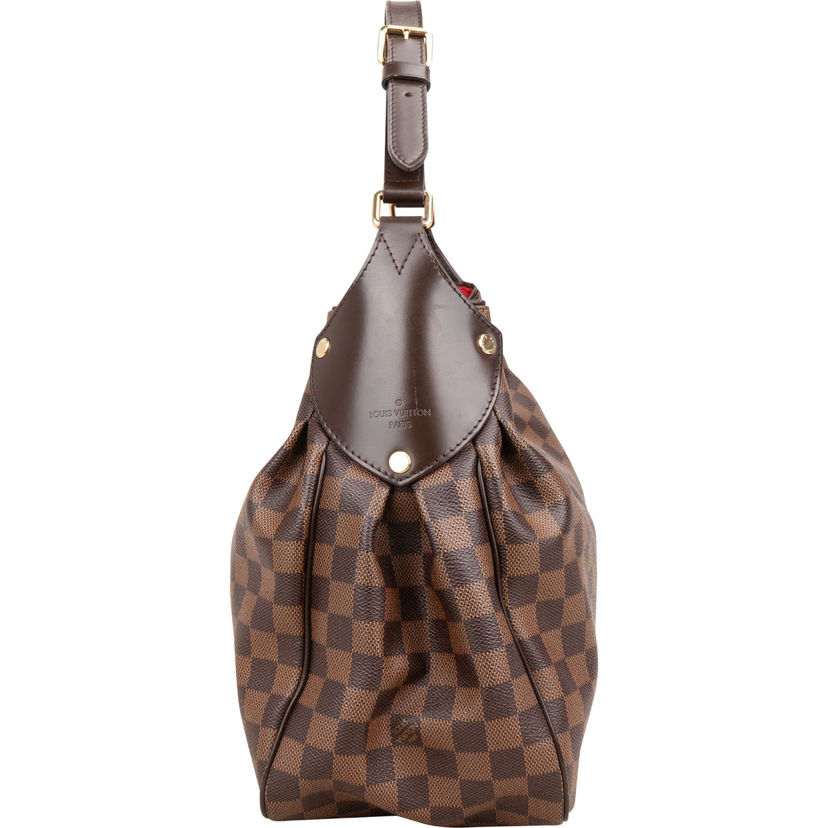 Louis Vuitton Monogram Damier Ebene Reggia Shoulder Bag