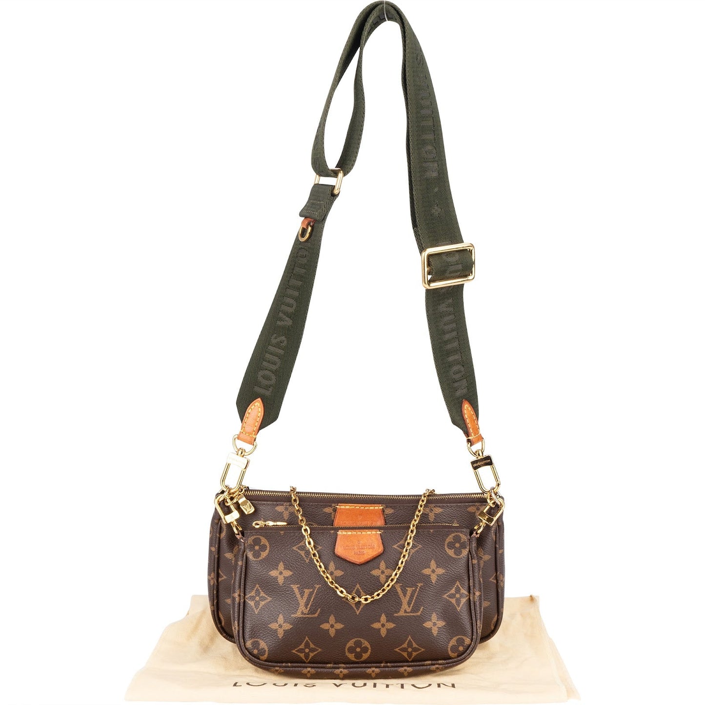 Louis Vuitton Monogram Canvas Multi Pochette Accessoires Crossbody Bag