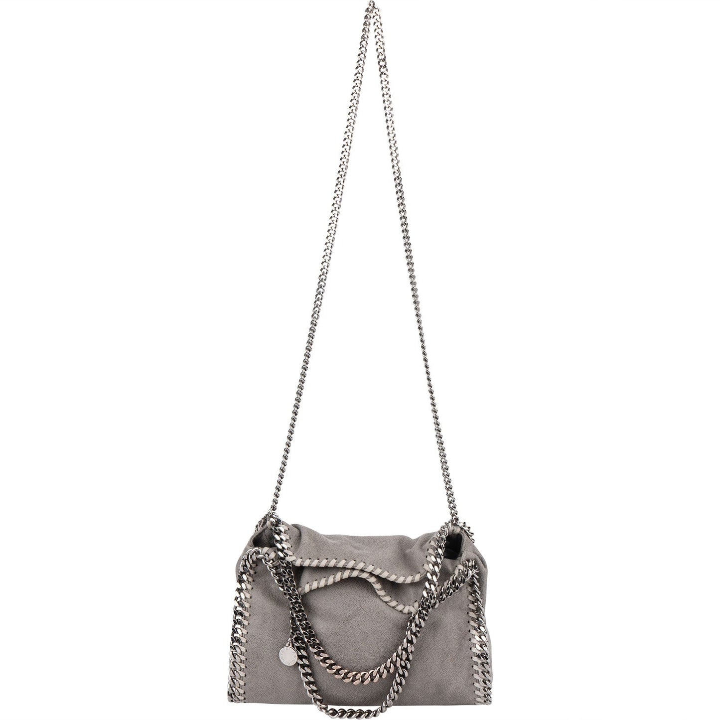 Stella McCartney Shaggy Falabella Fold Over Tote Crossbody Handbag