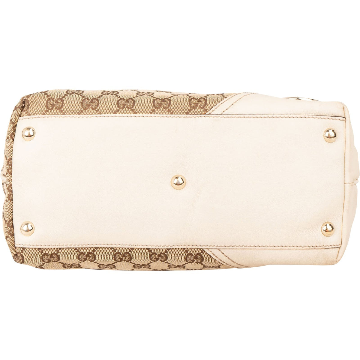 Gucci Monogram GG Canvas Abbey Interlocking GG Tote Shoulder Bag