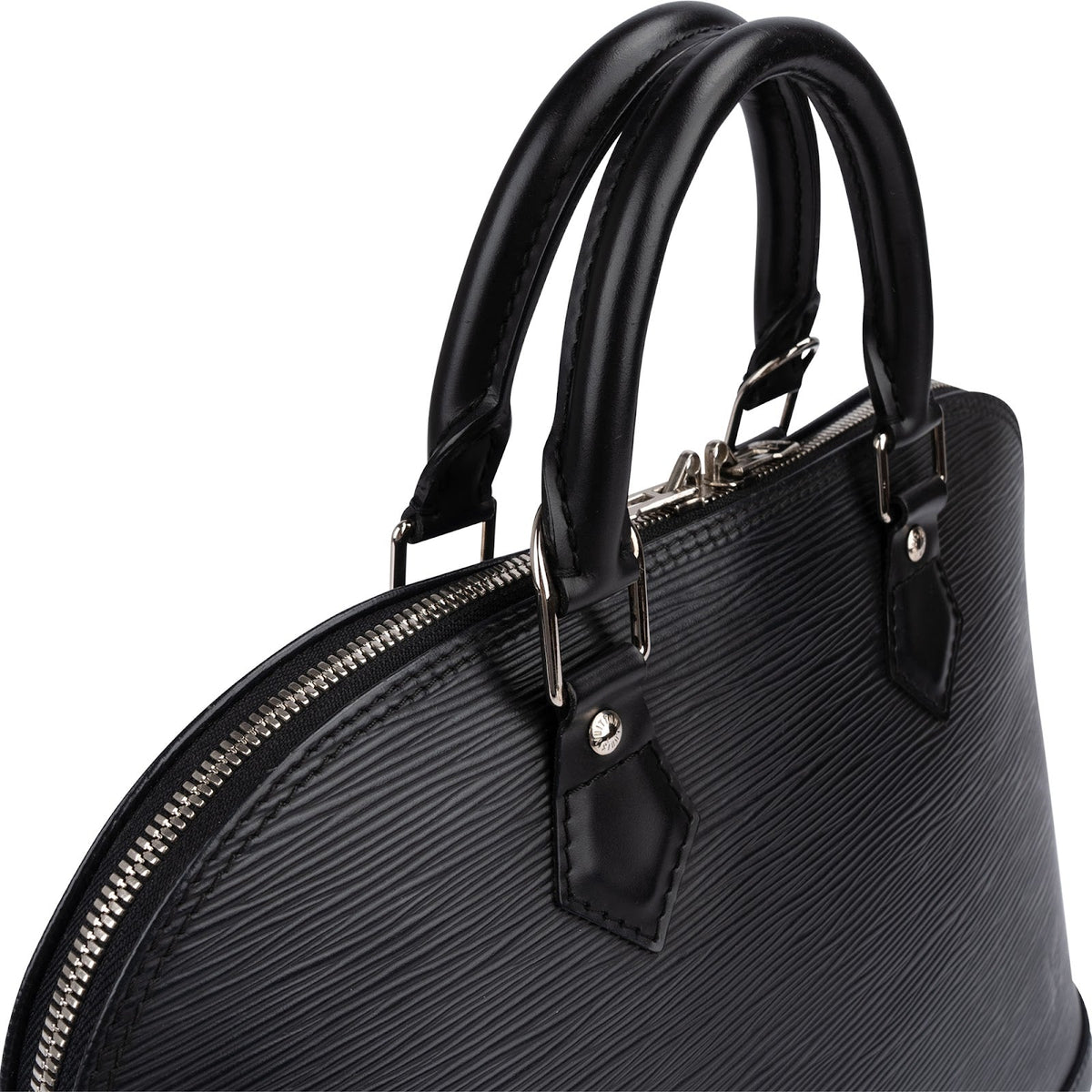 Louis Vuitton Alma PM aus schwarzem Epi-Leder – Ansicht 2