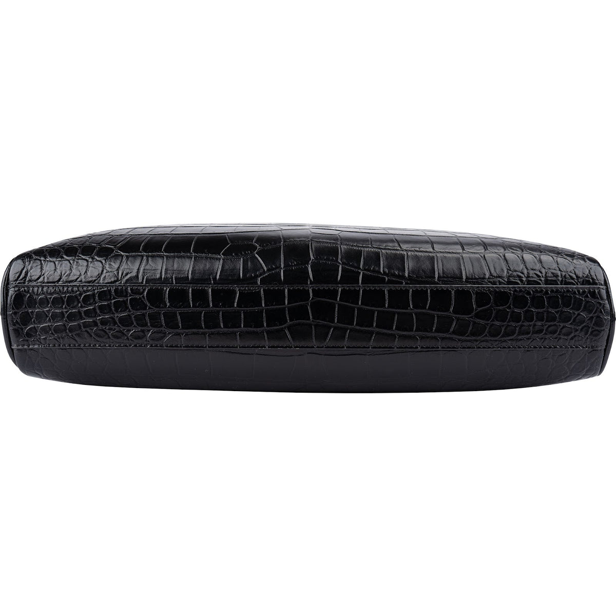 Yves Saint Laurent Croc-Embossed Leather Avec Briefcase Shoulder Handbag