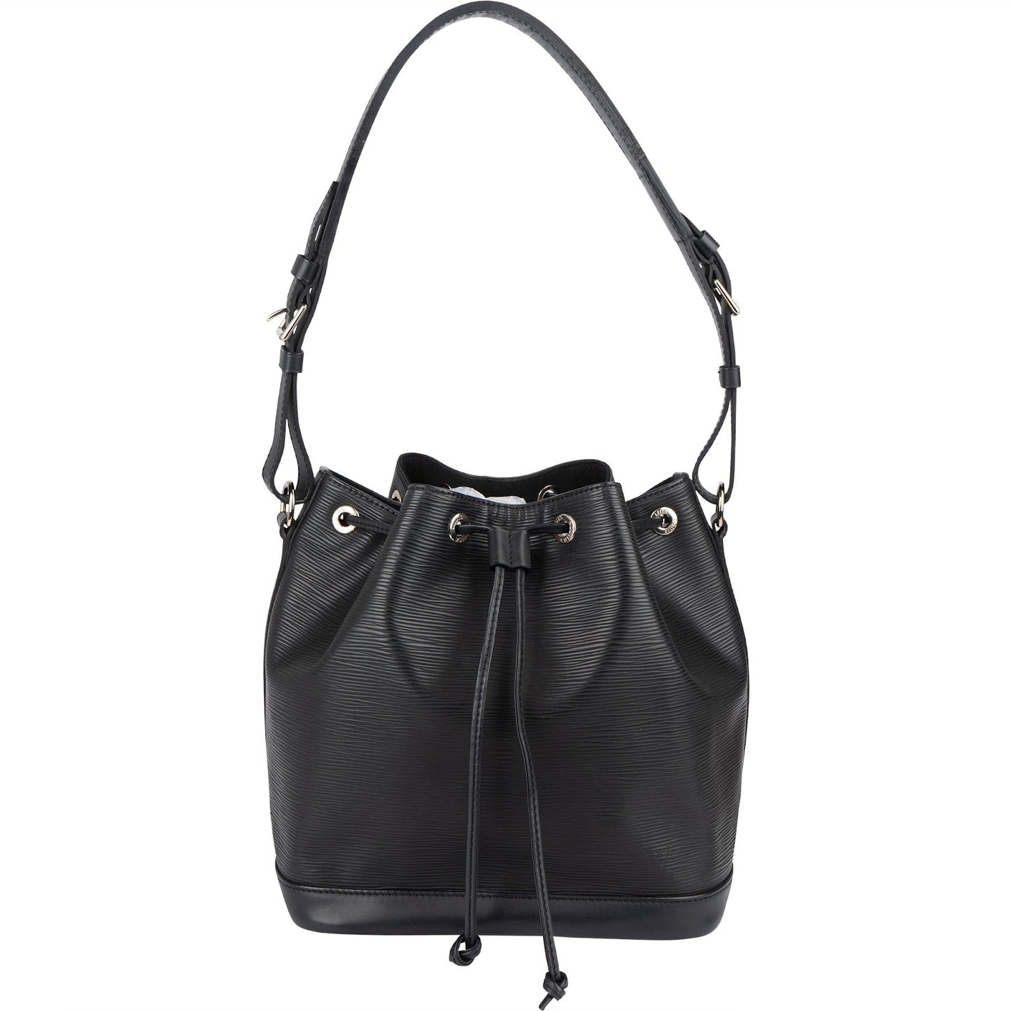 Louis Vuitton Noir Epi Leather NM Sac Noé Petit Shoulder Bag