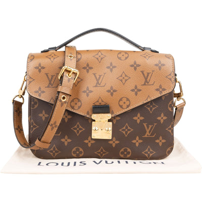 Louis Vuitton Monogram Reverse Canvas Pochette Métis Handbag