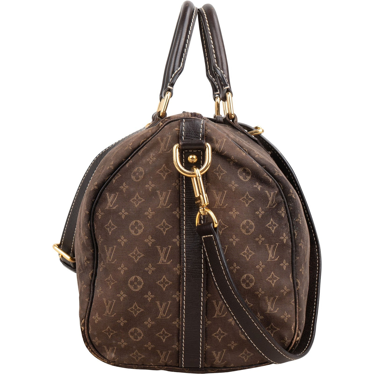 Louis Vuitton Mini Lin Monogram Speedy 30 Bandoulière Handbag