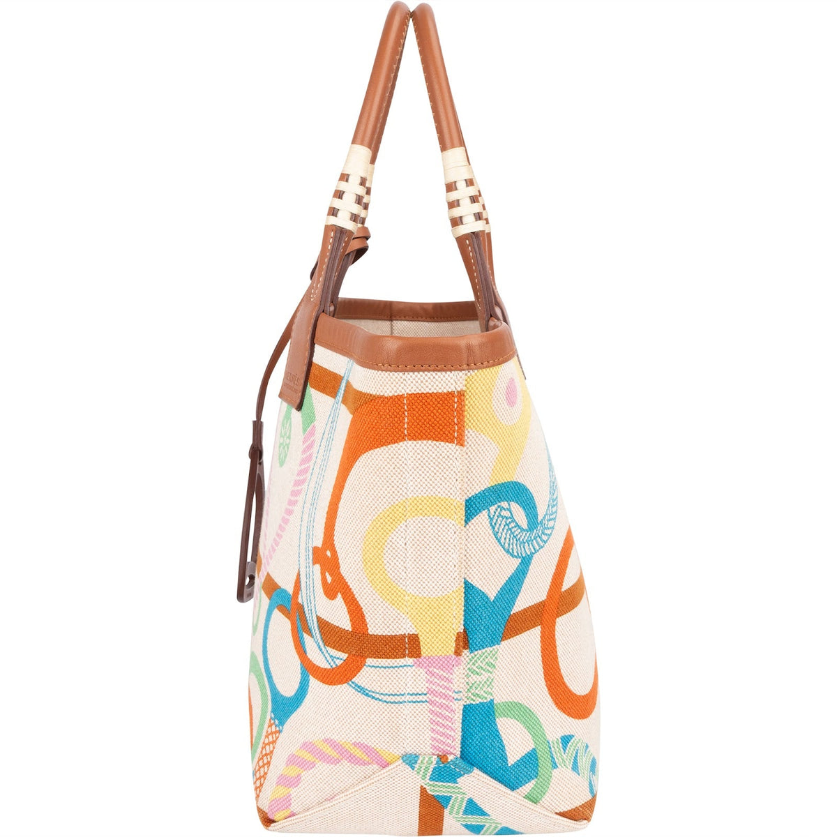 Hermès Canvas Monogram Steeple 25 Handbag