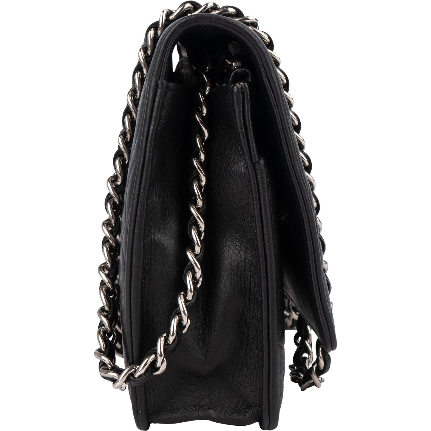 Chanel Camellia Lambskin Wallet On Chain Crossbody Bag