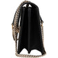 Gucci Black Leather Interlocking GG Crossbody Bag