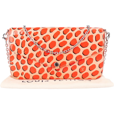 Louis Vuitton Limited Monogram Vernis Jungle Dots Felicie Crossbody Bag