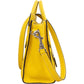 Céline Yellow Grained Leather Luggage Nano Crossbody Handbag