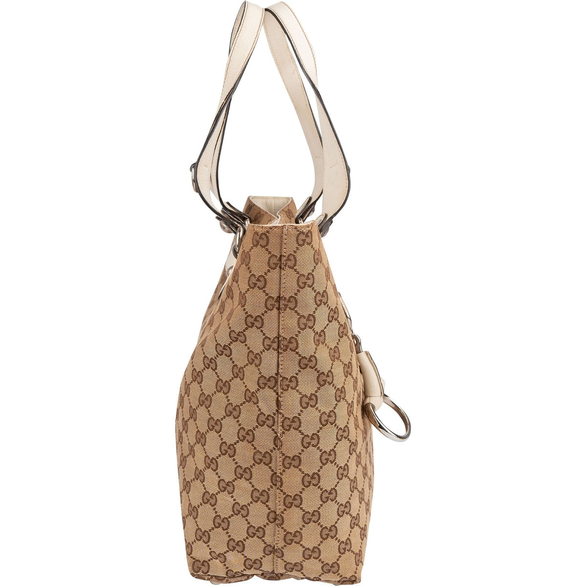 Gucci Monogram GG Canvas Horsebit Handbag
