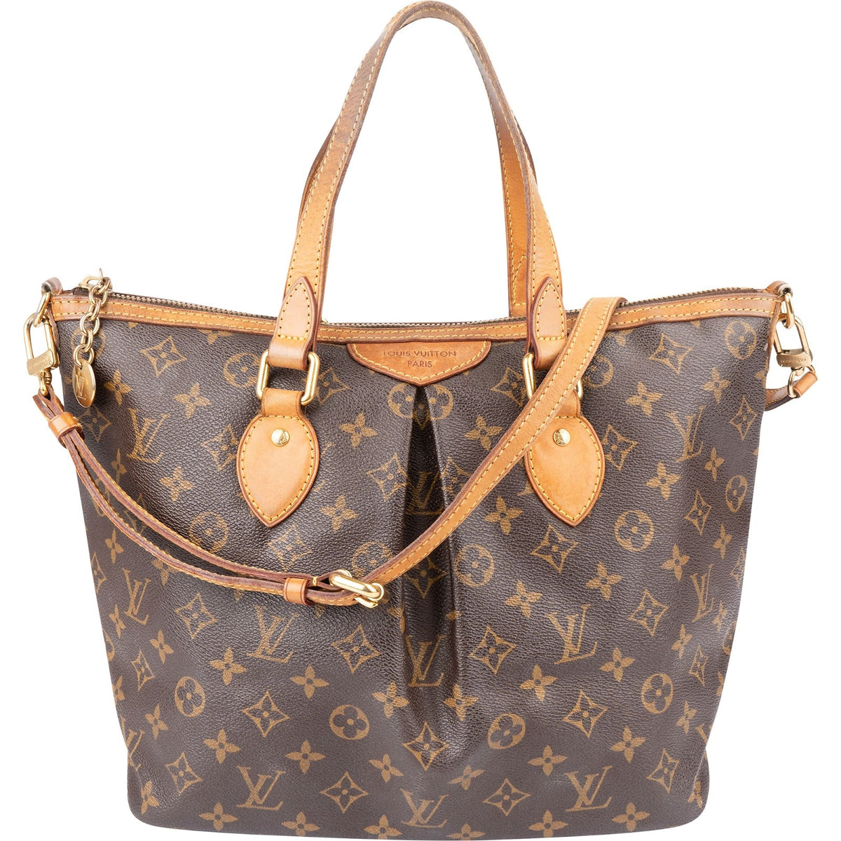 Louis Vuitton Palermo PM aus Monogram Canvas – Vorderansicht