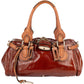 Chloé Patent Leather Paddington Satchel Handbag