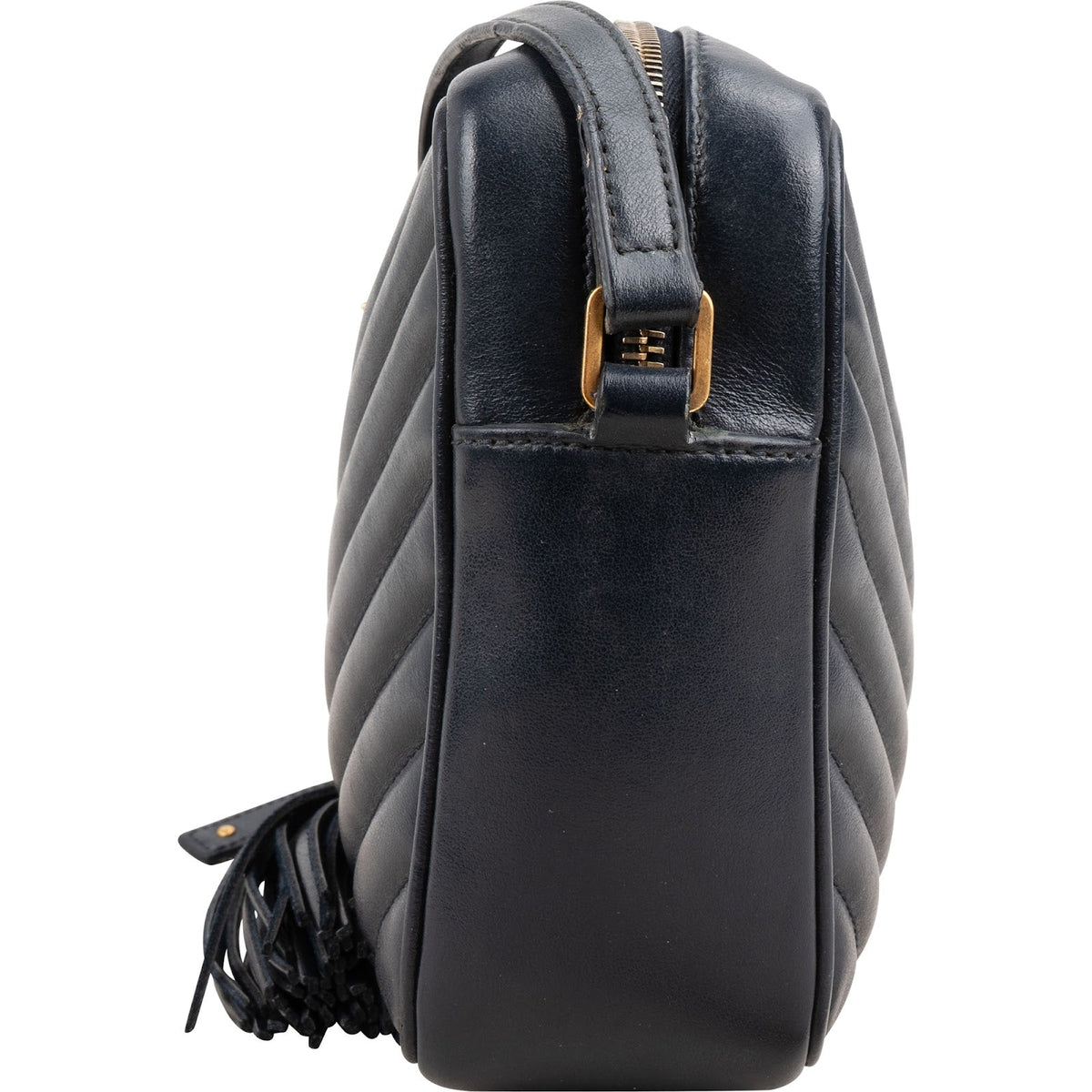 Saint Laurent Quilted Leather Lou Camera Crossbody Bag
