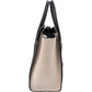 Céline Tricolor Grained Smooth Calfskin Suede Luggage Handbag