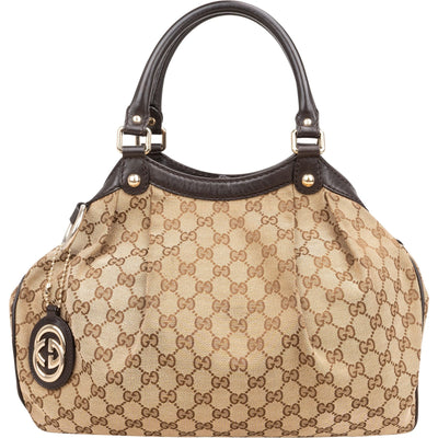 Gucci Monogram GG Sukey Medium Handbag