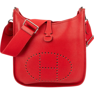 Hermès Taurillon Clemence Evelyne III GM Umhängetasche