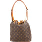 Louis Vuitton Monogram Canvas Sac Noé Petit Shoulder Bag