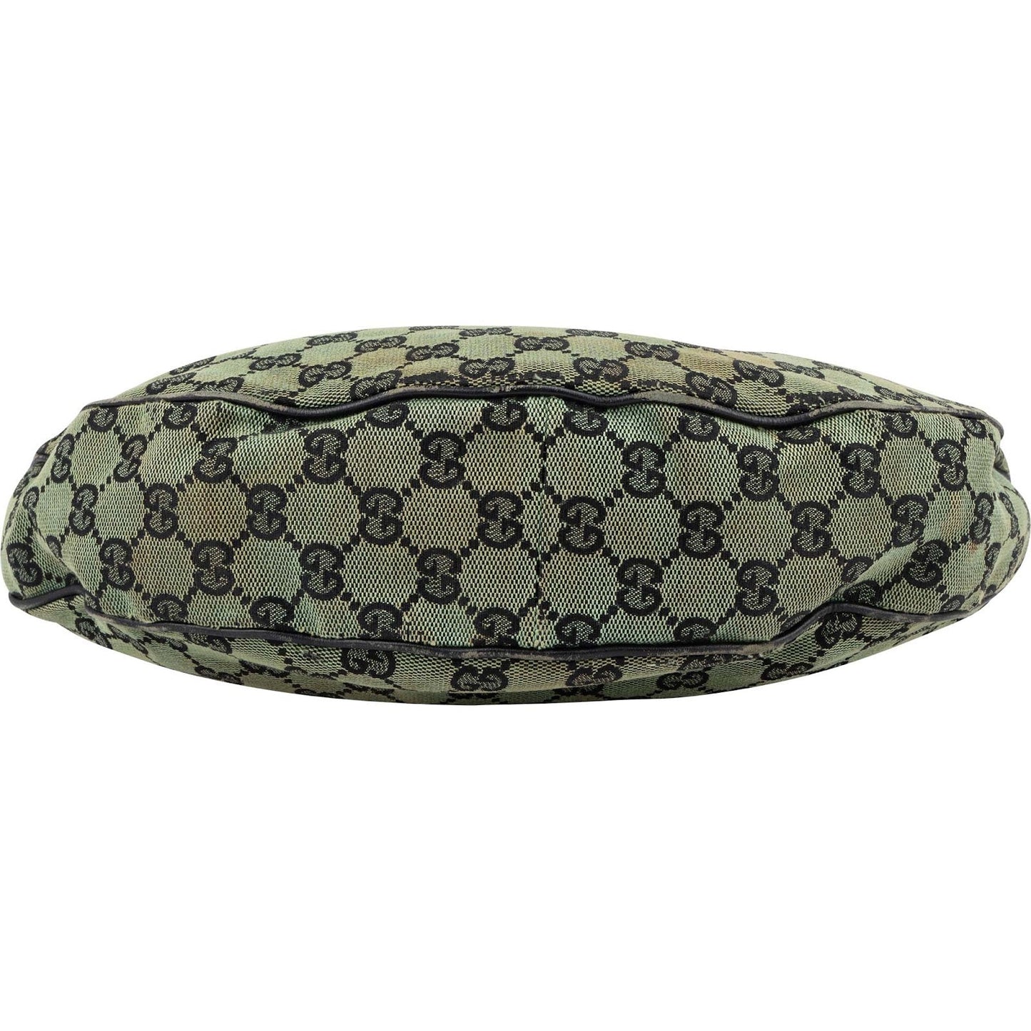 Gucci Monogram GG Canvas Green Shoulder Bag
