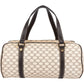 Celine Macadam Monogram Small Boston Handbag