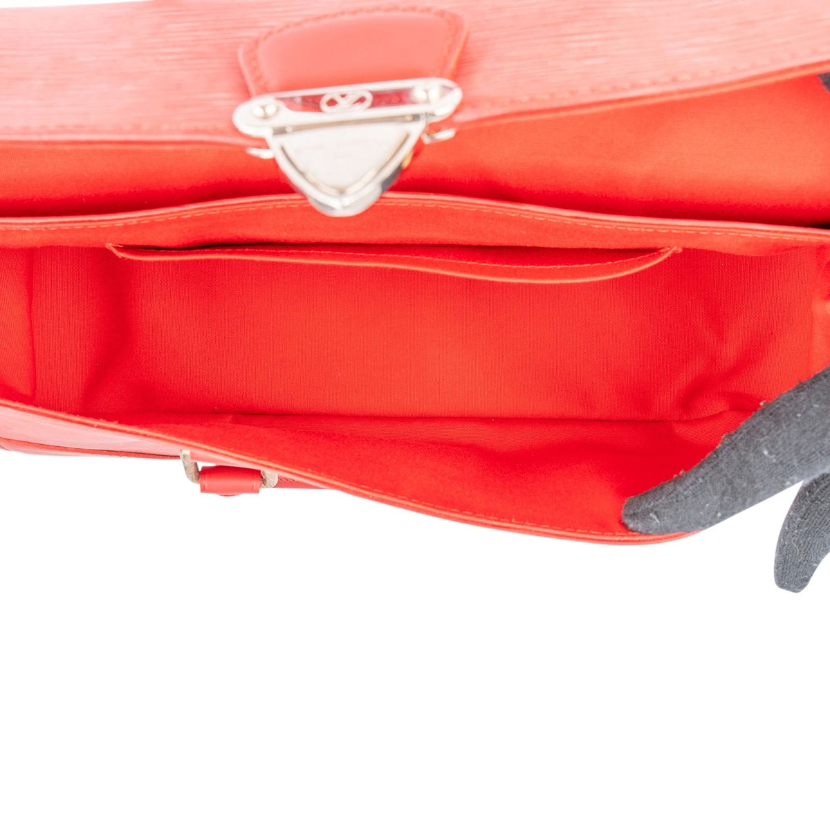 Louis Vuitton Segur PM aus rotem Epi-Leder – Ansicht 9