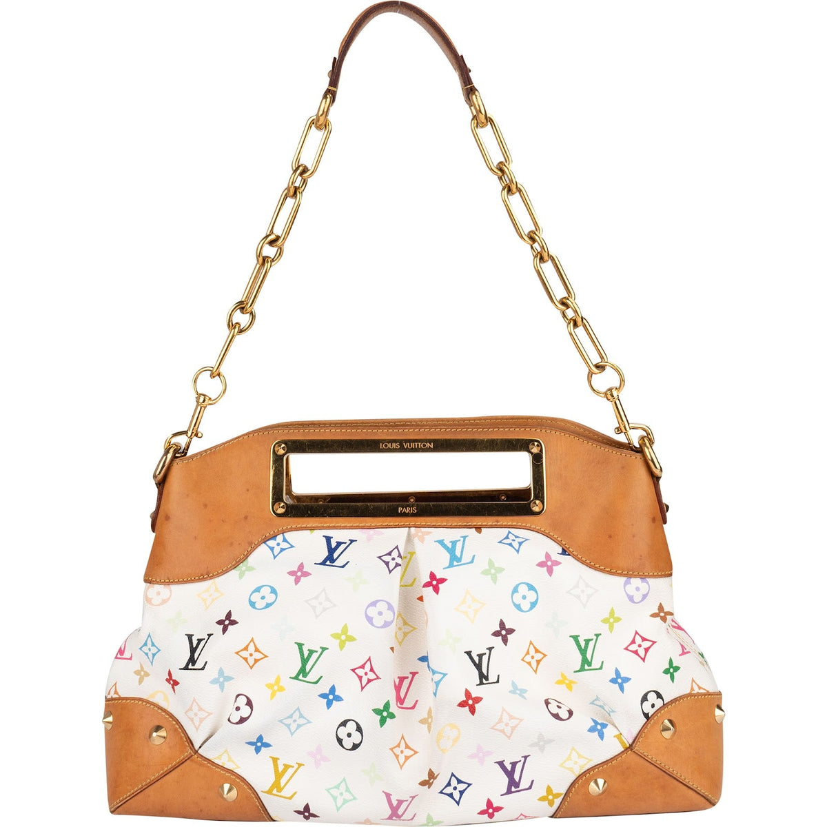 Louis Vuitton Judy aus Monogram Multicolore Canvas (Murakami) – Vorderansicht