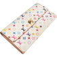 Louis Vuitton Canvas Monogram Murakami Multicolor Sarah Wallet