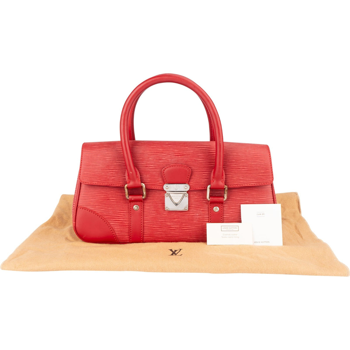 Louis Vuitton Segur PM aus rotem Epi-Leder – Ansicht 2
