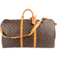 Louis Vuitton Keepall 60 Bandoulière aus Monogram Canvas – Vorderansicht