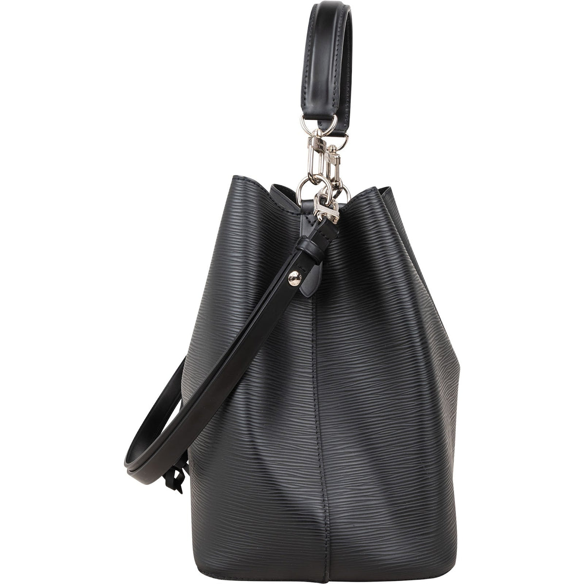 Louis Vuitton Noir Epi Leather NéoNoé MM Crossbody Bag